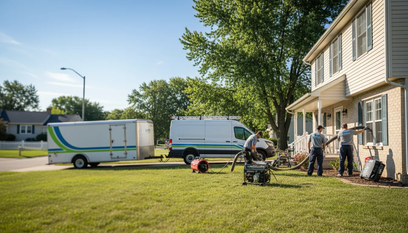 Flooded Basement Restoration And Cleanup With Repair in Paradox, NY near me